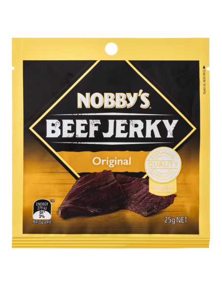 Nobbys Rindfleisch ruckartig original 25g x 12