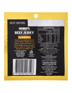 Nobbys Beef Jerky Original 25g x 12 2