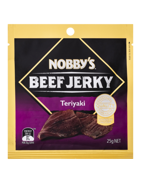 Nobby Beef Jerky Teriyaki 25g x 12