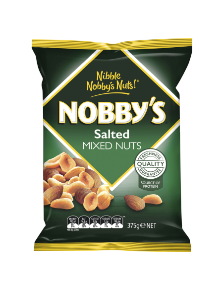 Nobbys Tuerzos mixtos de sal 375g x 12