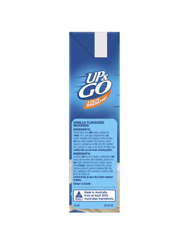 Up & Go 香草冰350ml x 12