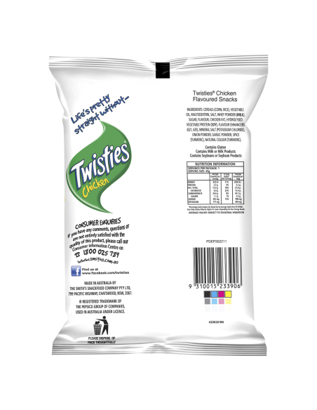 Twisties Chicken 45g x 24