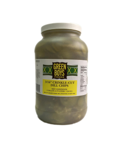 Green Boy Crinkle Cut Dill Pickle 3.79L x 1