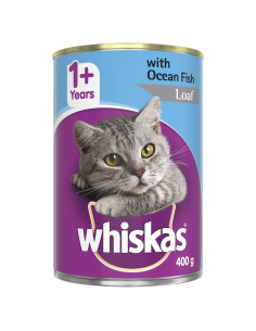Whiskas Ocean Fish Loaf 400g x 1