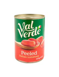 Val Verde 皮をむいたトマト400g x 1