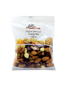 JCs lecker Energy Mischen Sie 150g x 12