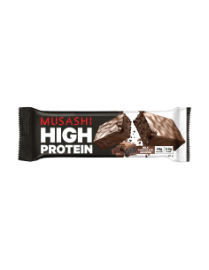 Musashi High Protein Chocolate Brownie 90g x 12