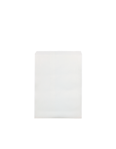 6f White Paper Bags No 6 Flat 350 by 235 mm x 500