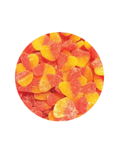 A granel Trolli Corazones de melocotón amargo 2kg x 1