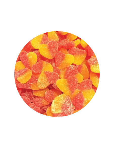 A granel Trolli Corazones de melocotón amargo 2kg x 1
