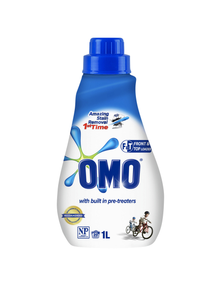 Omo Limpie activa 1L Frente y cargador superior x 1
