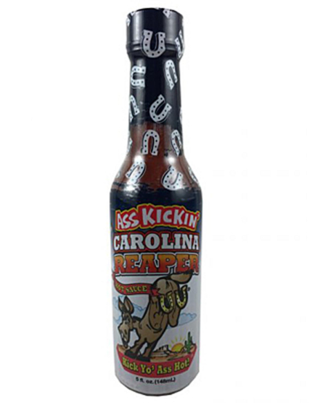 Asskickin 'Carolina Reaper Sauce Hot Sauce 148ml x 1