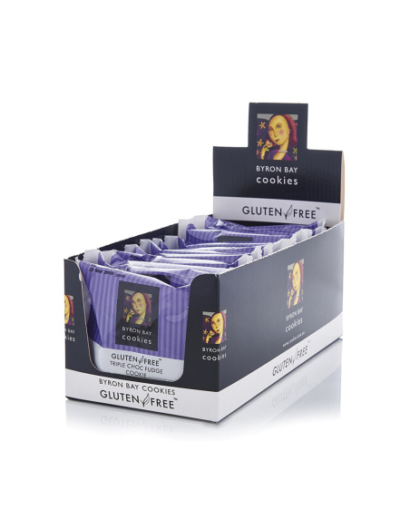 拜伦湾不麸质三重巧克力软糖饼干60g x 12