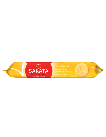 Sakata Rice Snack Cheddar Cheese 100g x 1 Sakata Rice Snack Cheddar Cheese 100g x 1