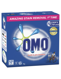 Omo Front and Top Load Active Clean 1 kg x 1
