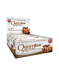 Quest バーチョコレートチップクッキー生地60g x 12