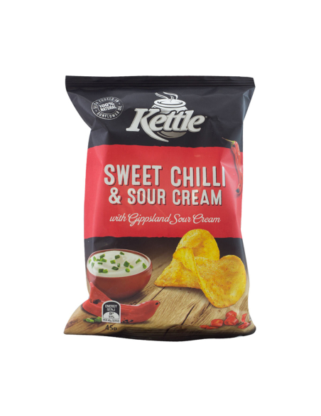 Kettle Sweet Chilli & Crème sure 45g x 18