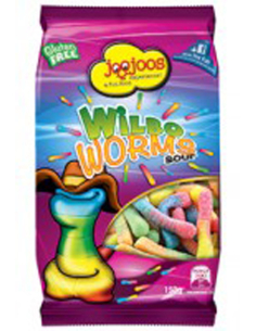 Wilbo Worms Sour 150g x 12