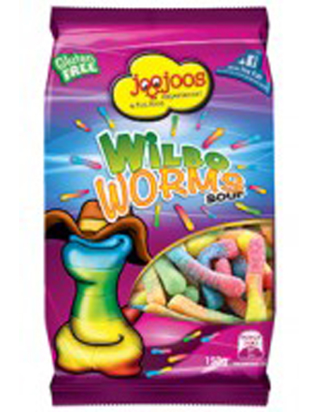 Wilbo Worms kwaśne 150g x 12
