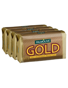 Palmolive Złote mydło 4 opakować 90g x 1