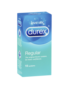 Durex Préservatifs réguliers 10 pack x 1