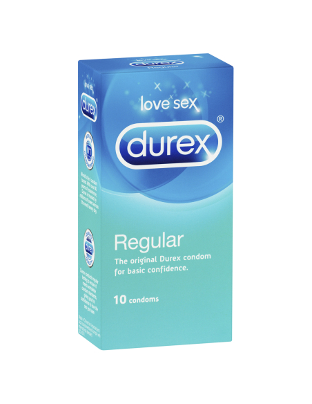 Durex 通常のコンドーム10パックx 1