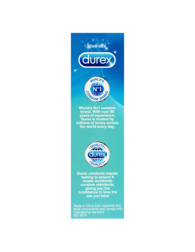 Durex Regularne prezerwatywy 10 opakowania X 1