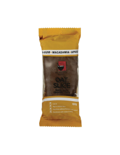 Oat Slice Carob Macadamia Apricot 100g x 14