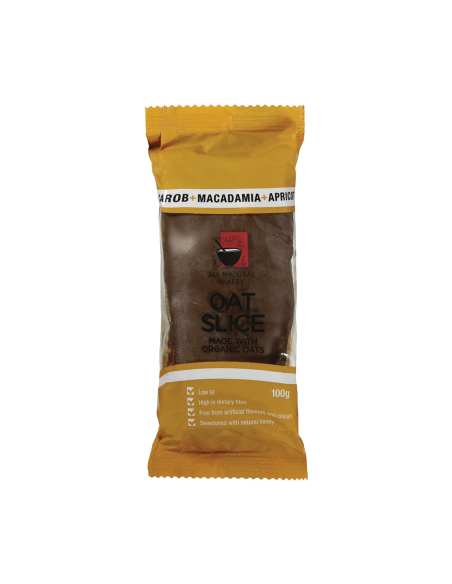 Fetta di avena carruba macadamia albicocca 100g x 14