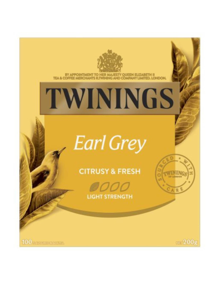 Twinings Classics gris bolsas de té 100 Pack x 1