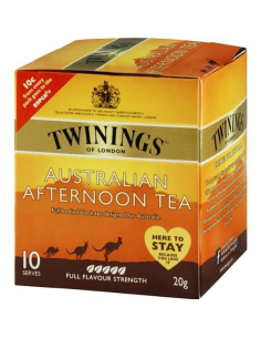 Twinings Australian Afternoon Tea Bags 10 Pack X 1