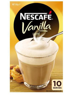 Nescafe Vanilla Coffee 10 Pack x 4