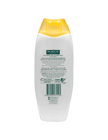 Palmolive Naturals Rich Vocht Milk en Honing Douchemelk 500ml x 1
