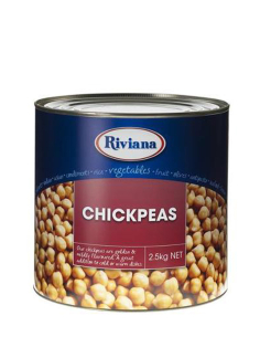Riviana Alimentos garbanzos 2.5kg x 1