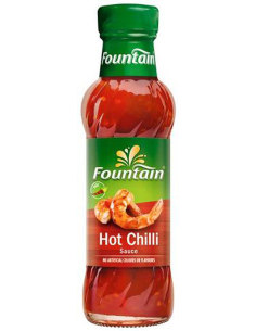 Fountain Salsa Hot Chilli 250ml x 1