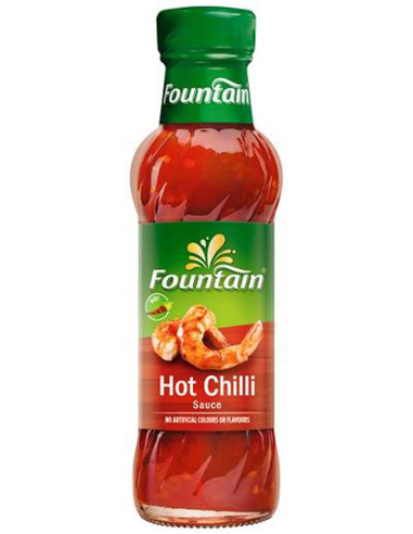 Fountain Sauce Hot Chilli 250ml x 1