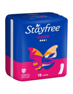 Stayfree スーパーパッド18パック×1