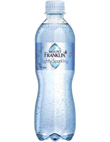Mount Franklin Eau minérale étincelante légèrement 450ml x 1