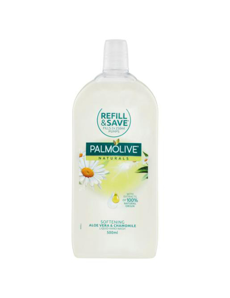 Palmolive Naturals Aloe Vera Liquid Lavage à la main Lavaille 500ml x 1