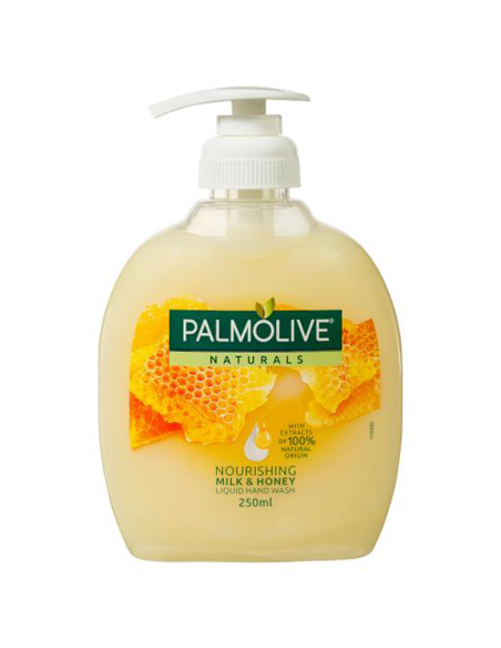Palmolive ナチュラルミルクとハニー液体の手洗い Pump 250ml×1
