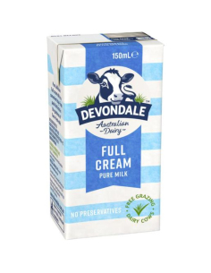 Devondale Lait longlife pleine crème 150ml x 32