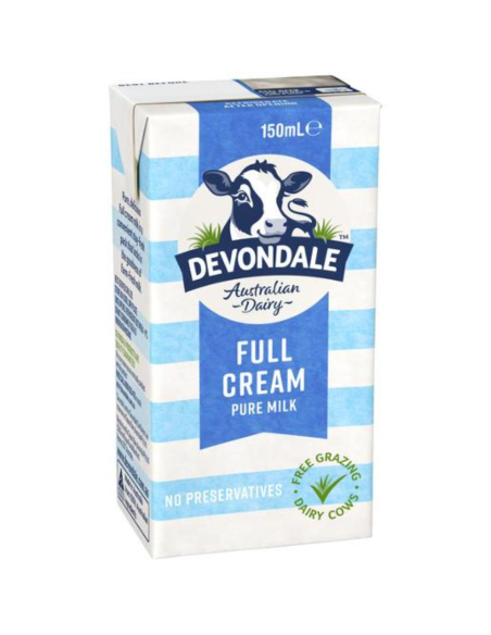Devondale 牛奶龙飞茂盛全奶油150ml x 32