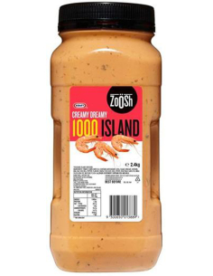 Zoosh Vestido de mil islas 2.4kg x 1
