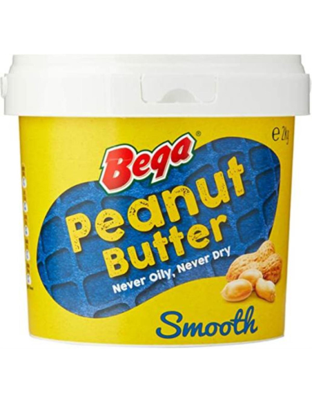 Bega Masło orzechowe gładka dobra nakrętka 2kg x 1