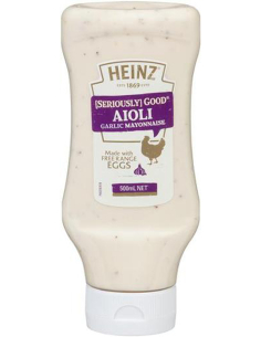 Heinz Seriously Good Aioli Squeezy 500ml x 1