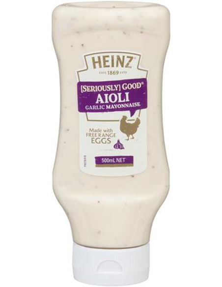 Heinz Seriamente buone aioli strizzatrici 500ml x 1