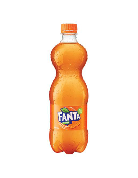 Fanta 橙色软饮料600ml x 24