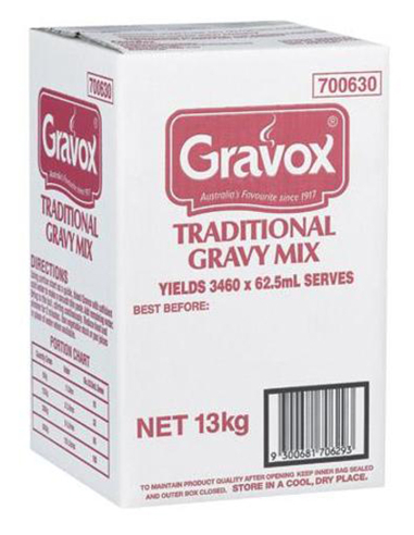 Gravox Gravy Traditional 13kg x 1