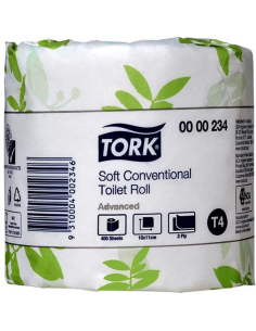 Tork 高度トイレットペーパーロール2ply 1ea x 48