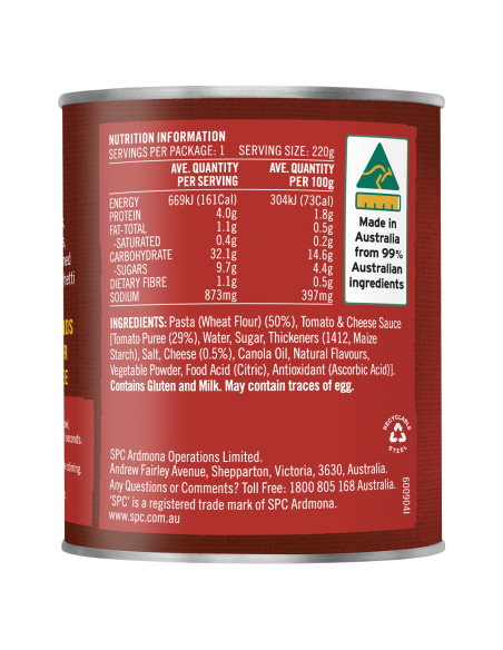 Spc Ardmona Spaghetti Can 3 kg x 1